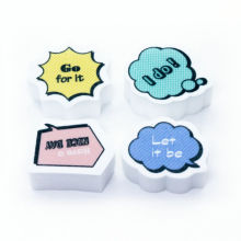 Japanese Customized Fun Dialog Box Magic Cleaning Sponge Eraser